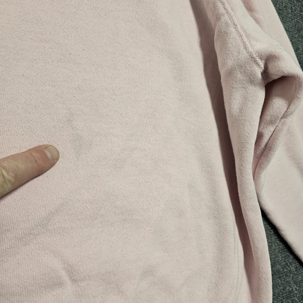 Vintage 90s Hanes Kids For Sale Goat Funny Pink Crewneck Sweater XL USA Made - Picture 7 of 16